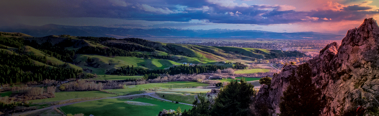 mountain image of Bozeman Montana
