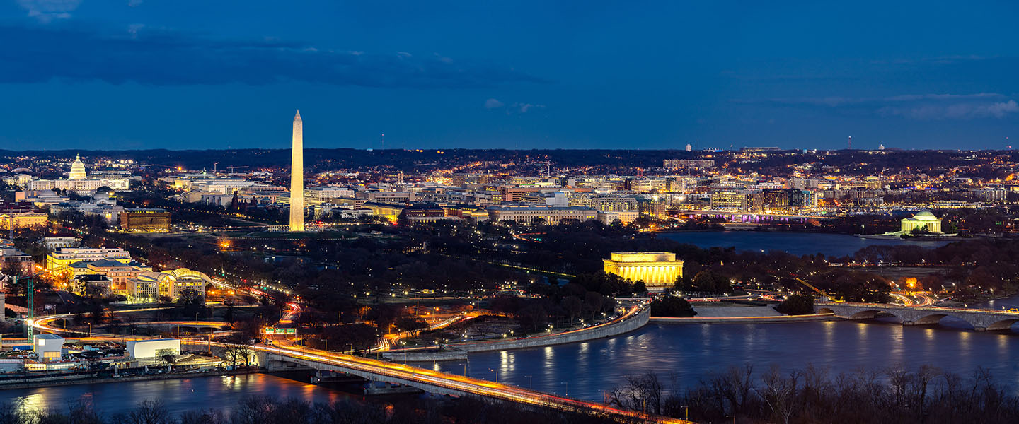 Washington D.C. cityscape