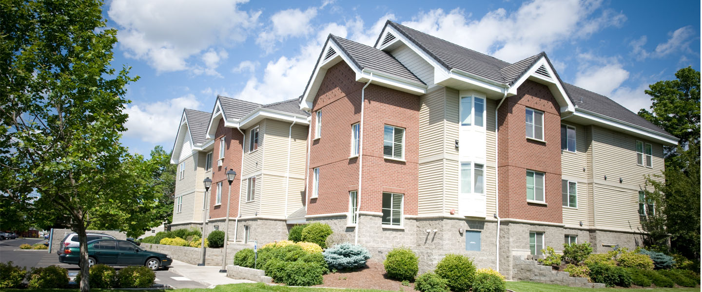 Outside of Dillon suites 